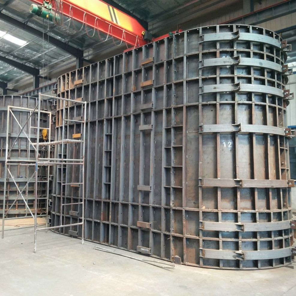 Premium Hydraulic Concrete Formwork for High-Speed Rail Piers Steel Formwork Manufacturer