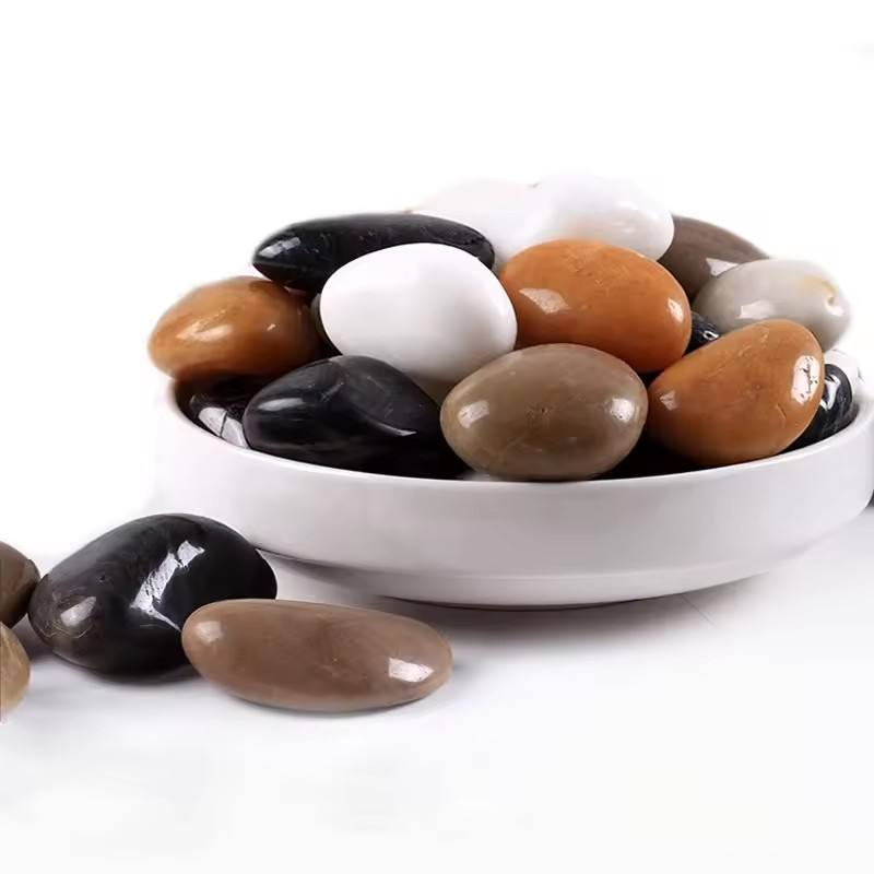 Natural Colorful Pebble Stones for Garden Pathways and Aquariums