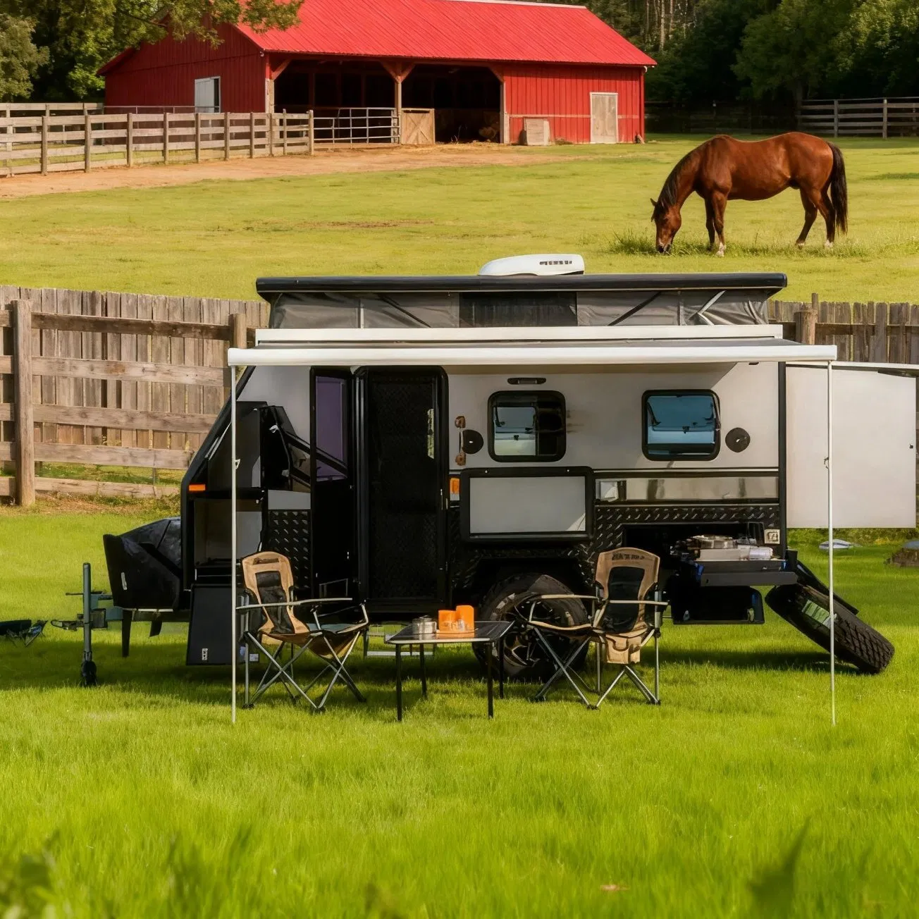 Mini Campers for Sale Grey Wolf Camper Cheap Travel Trailers