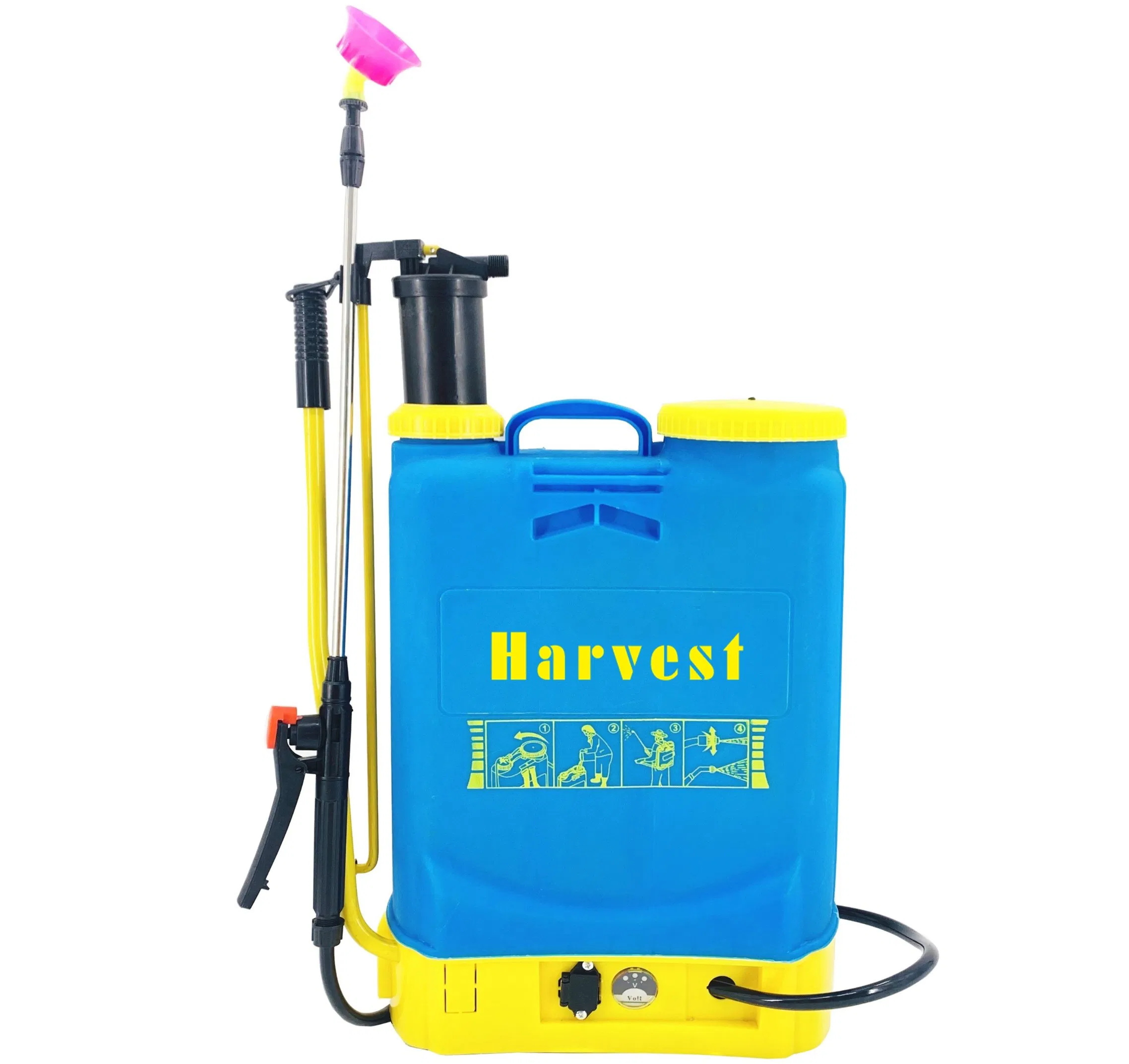 18L Agricultural Knapsack 2 in 1 Battery and Manual Sprayer