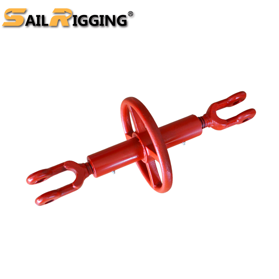 Jaw Jaw Drop Forged Chain Load Binder Carbon Steel Wheel Turnbuckles