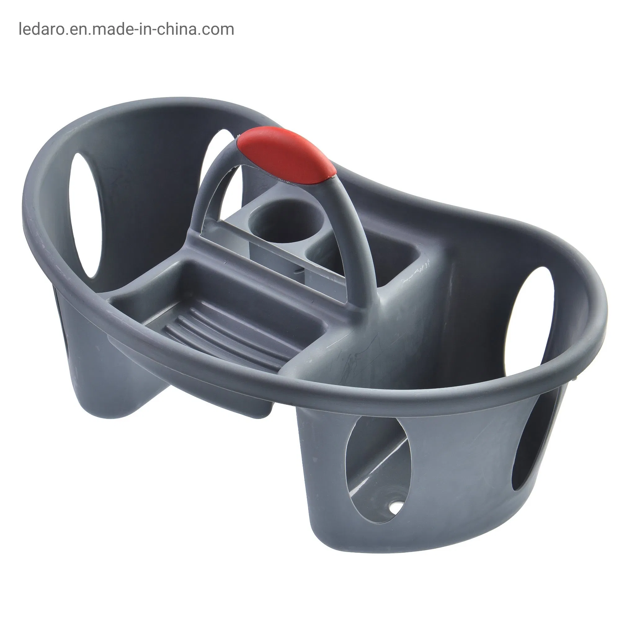 PP Plastic Portable Handle Organize Versatile Multiuse Caddy Maid Caddy Suitable for Spray Bottles and More Cleaning Item