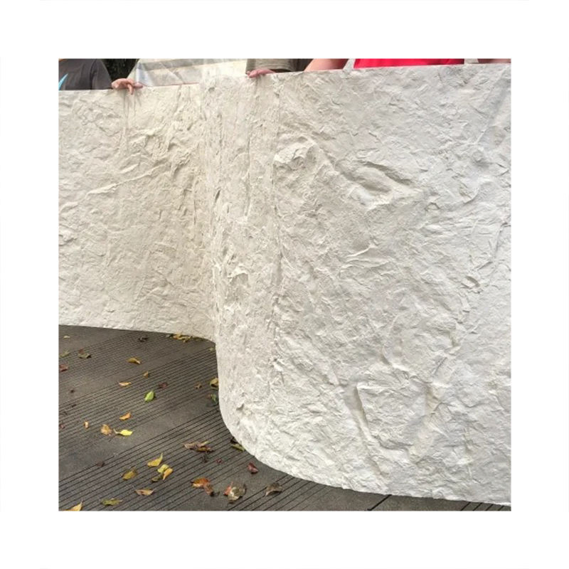Mcm Cement Concrete PVC Marble Flexible Stone Interior Cladding PVC Wall Panel Board Imitation Stone Wall Panel 3D Exterior Wall Panel for Bathroom