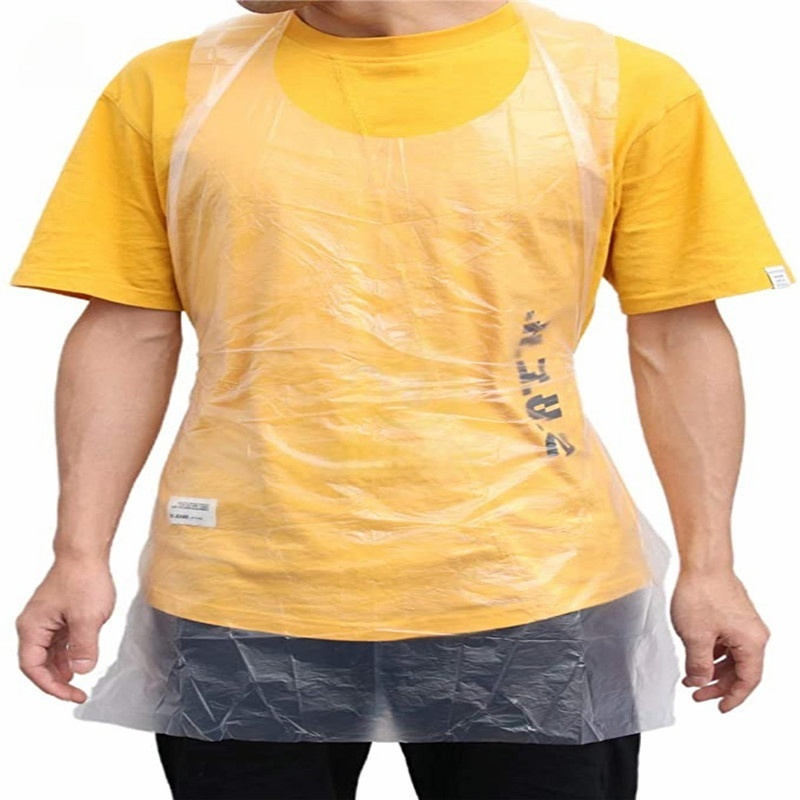 PE Apron Used for Food Service/Medical/Laboratory/ Industrial Settings