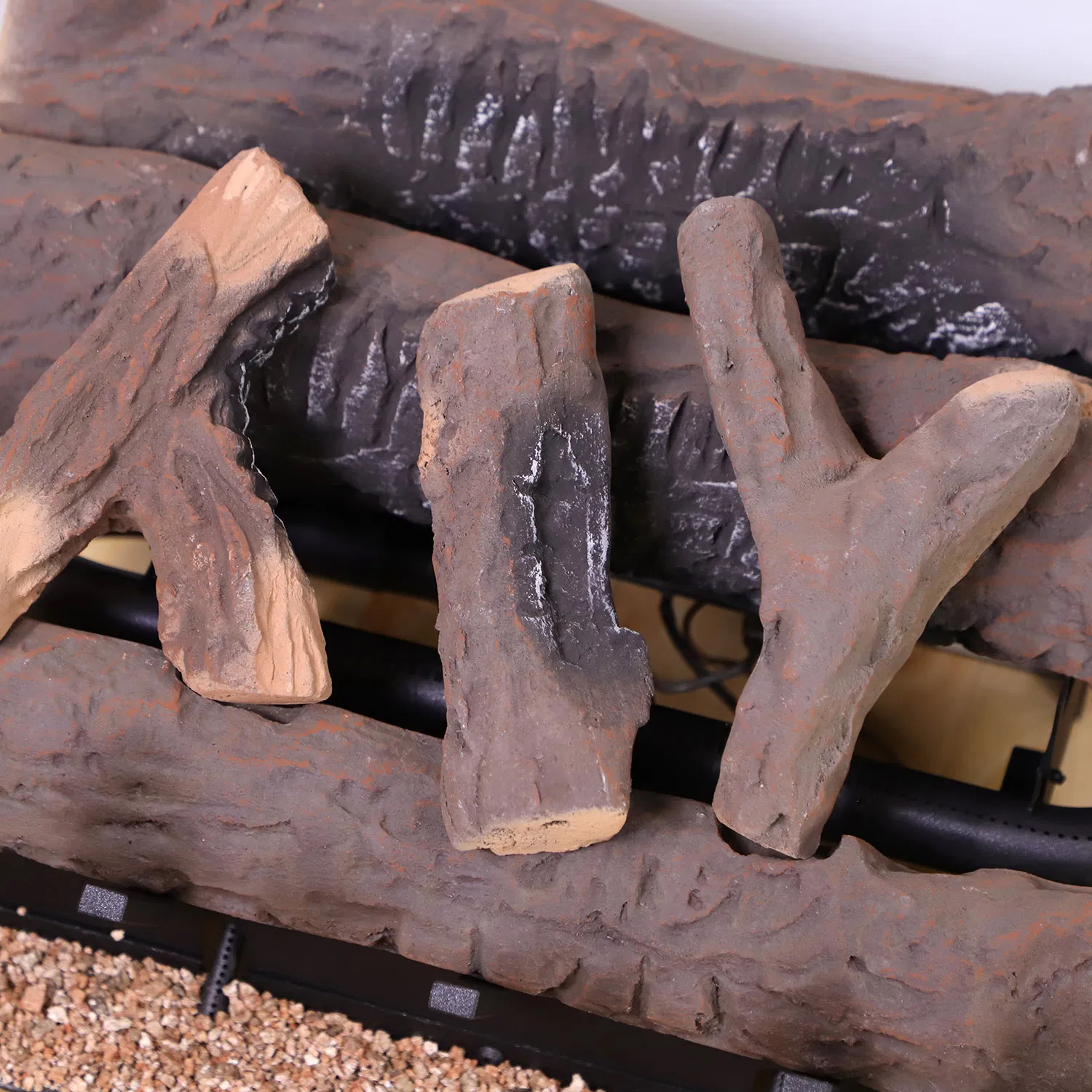 Outdoor Gas Fireplace Log by LPG for Garden Use Vfg24