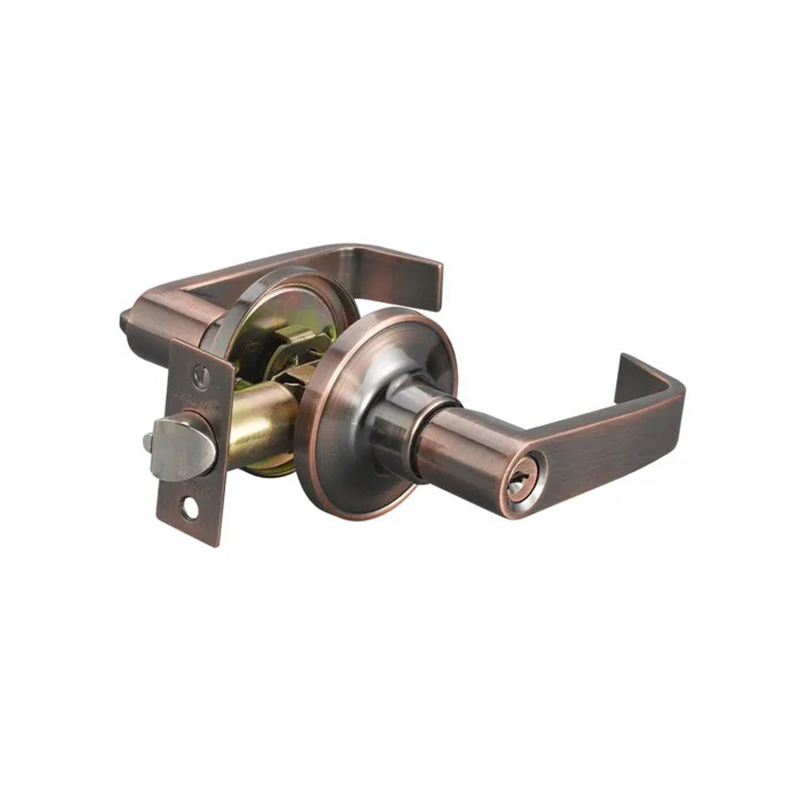 Zinc Alloy Furniture Safety Door Hardware Mechanical Handle Lock