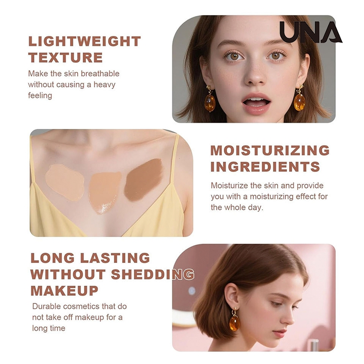 OEM Custom Logo Private Label Face Liquid Foundation Makeup Waterproof Matte Full Coverage Foundation for Dark White Skin Tint