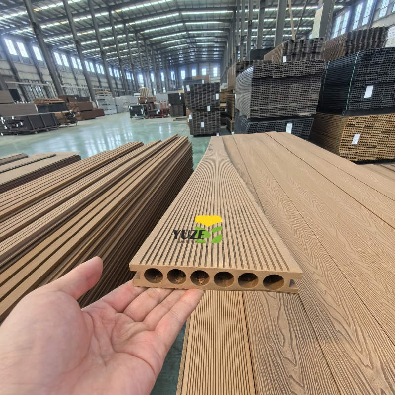 Solid WPC Decking Planks Offering Superior Structural Stability
