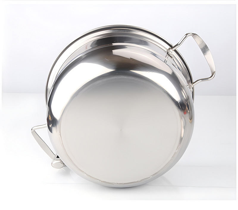 Wholesale 18PCS Stainless Stee Cookware Set New Condition 18PCS Household Milk Pot Multi-Frying Casserole Pan Soup Pot