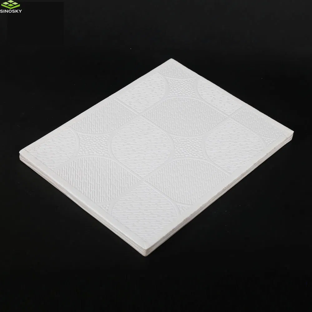 Best Sound Absorption Perforated Gypsum Board Ceiling for Partition Wall Systems