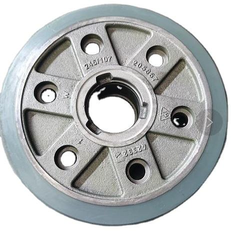 Hyster Forklift Parts PU Tire Poly Wheel 287X100 Load Wheel 4021574