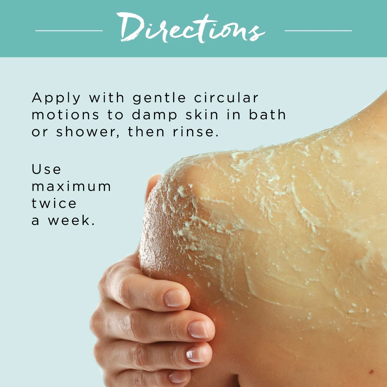 Gentle Scrub Slough Dead Cells Nourish Moisturize Dry Skin