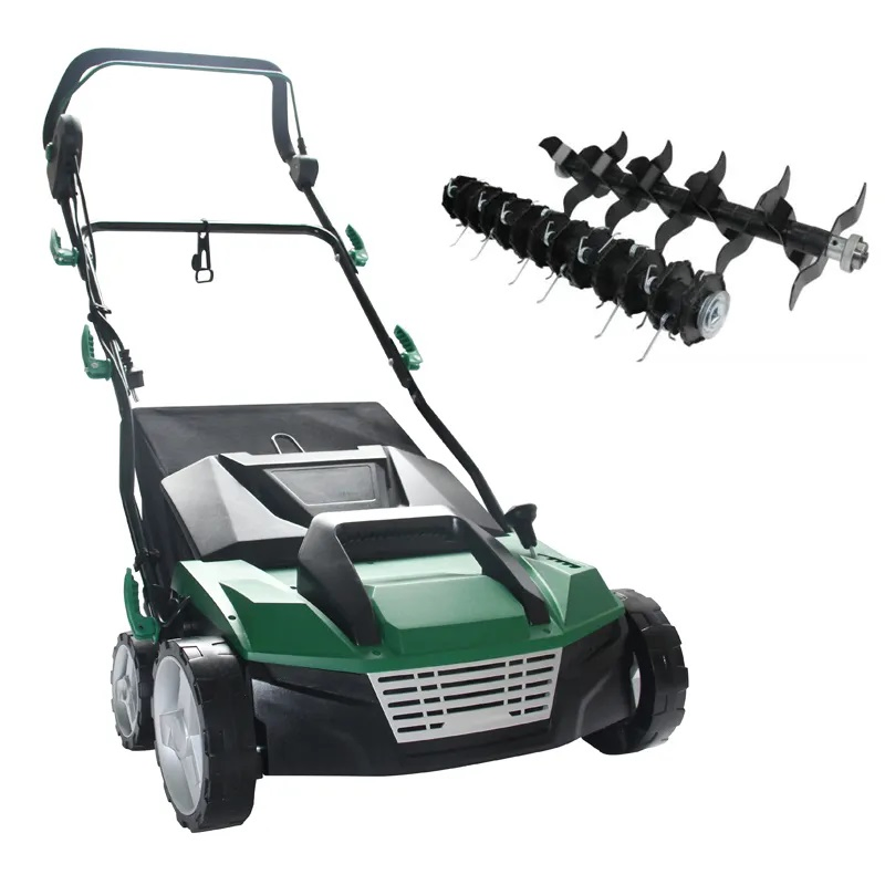 13A Electric Raker and Scarifier with 45L Collection Bag for Garden Tool (ERS013-38)