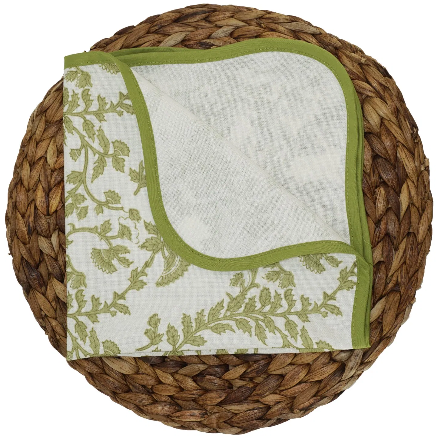 Green Fern Leaf Napkins Hotel Napkins Wedding Tables Cloths