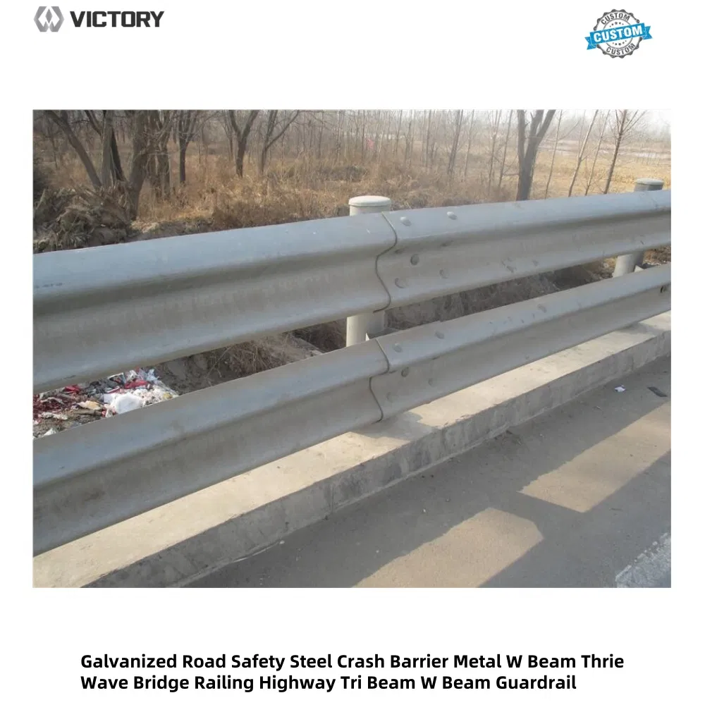 Heavy-Duty Q235B and Q345b Steel Road Safety Barriers for Highways