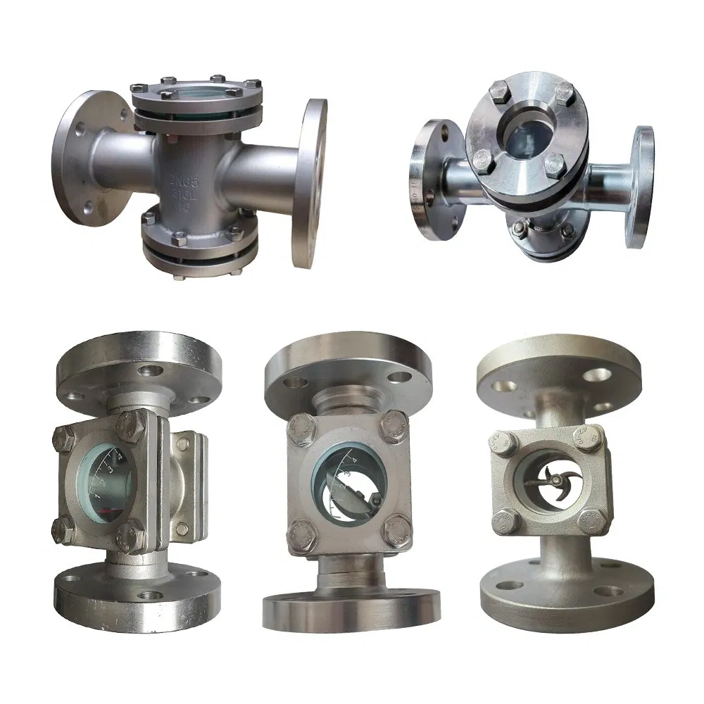 Stainless Steel /Carbon Steel Double Window Sight Glass/Flow Indicator
