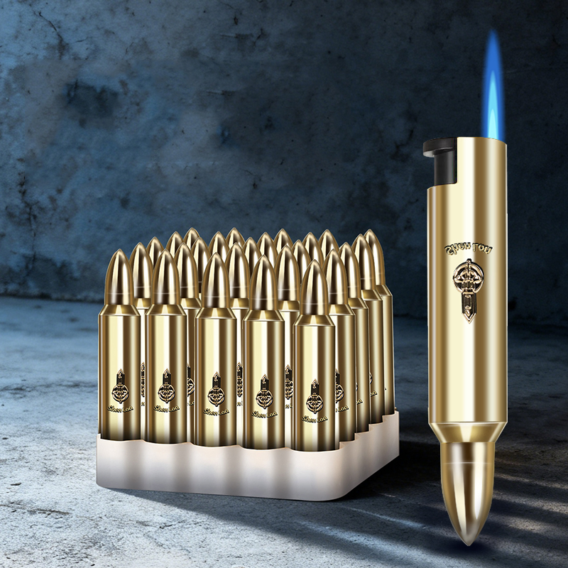 Wholesale Low-Priced Bullet Shaped Lighters Windproof Gas Lighters