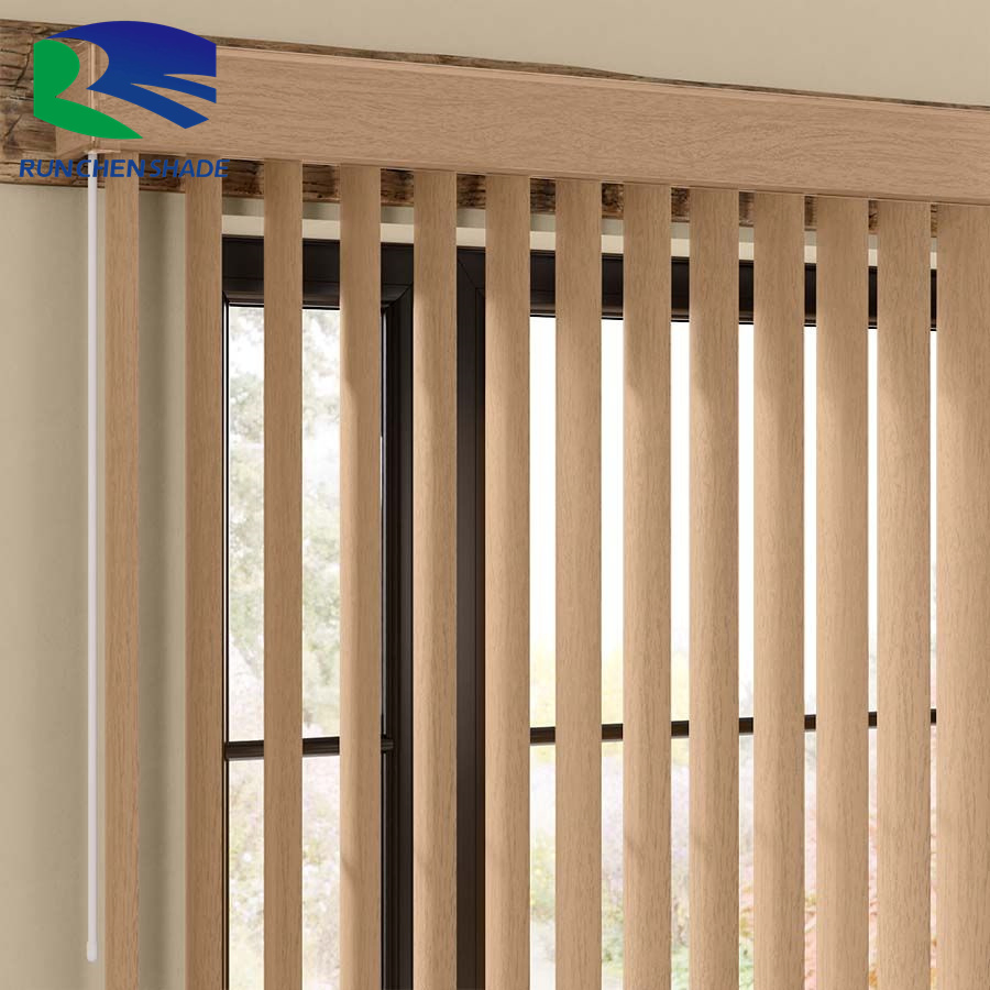 Vertical Fabric Cord Motorized Electric Curtains