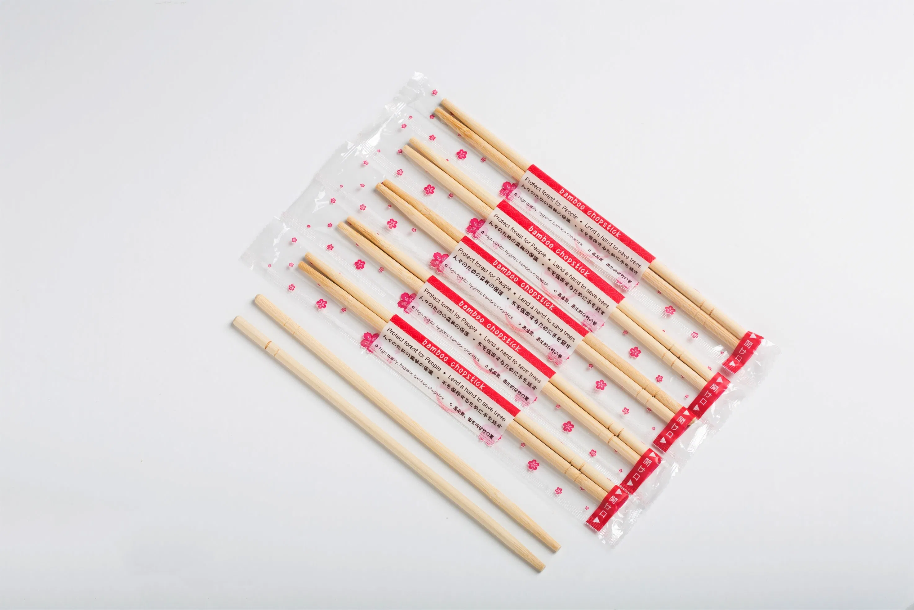 Factory Direct Supply Bulk Customized Disposable Bamboo Chopsticks for Sale