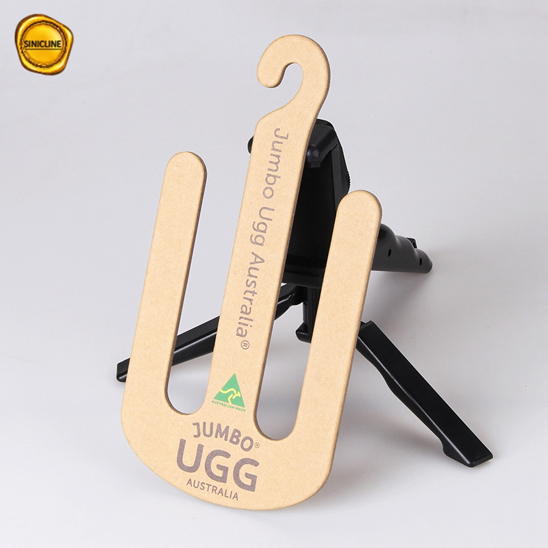 Kraft Paper Cardboard Hanger Shoes Hanger Display Hanger for Slippers