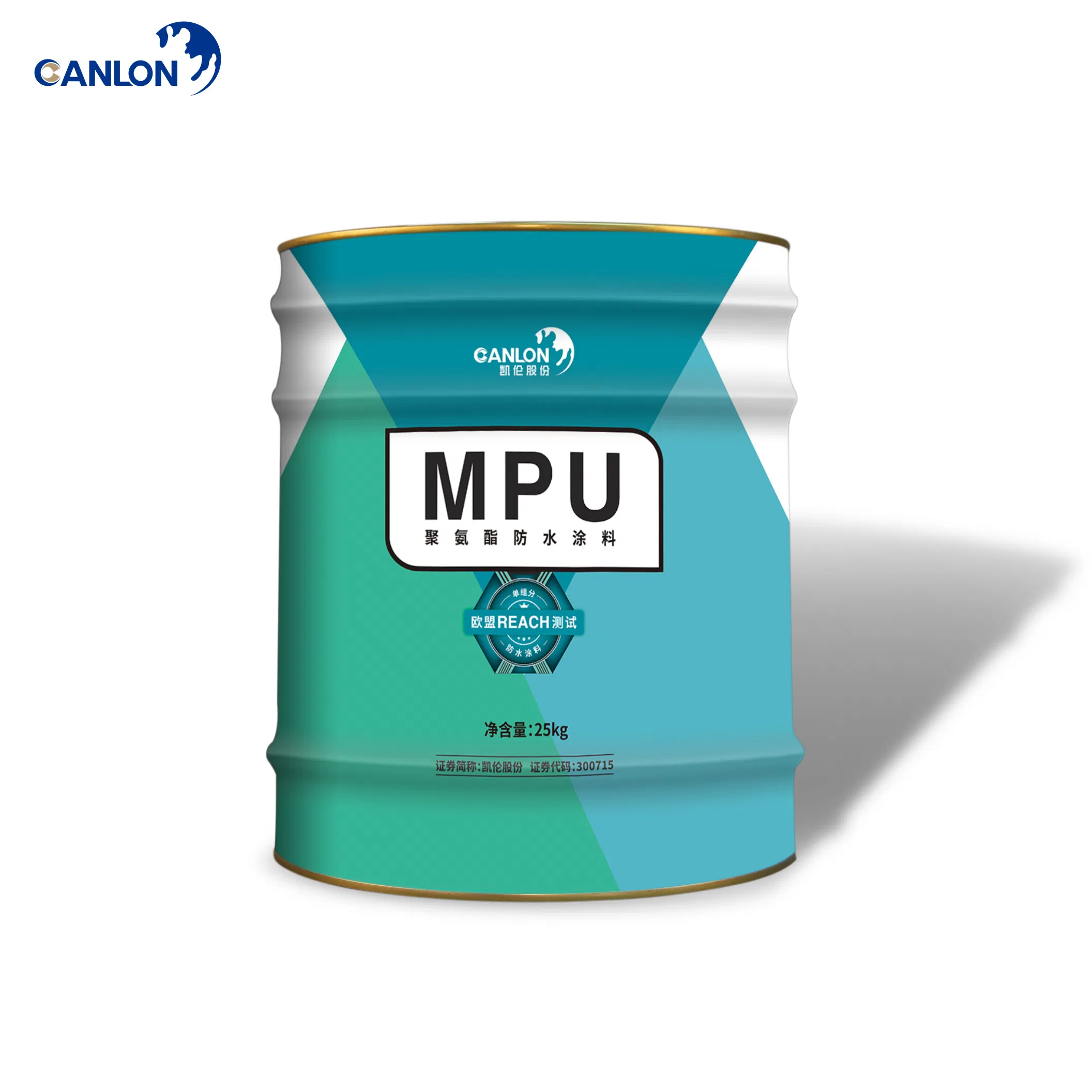 Mpu Polyurethane Waterproofing Coating Bonding to Concrete, Cement Mortars, Wood