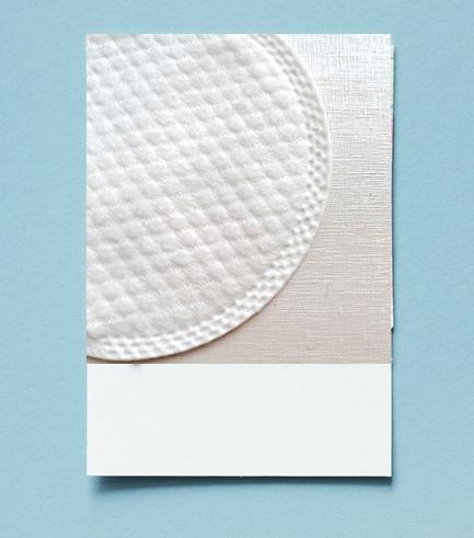 Handheld Small Pearl Jacquard Cotton Pads