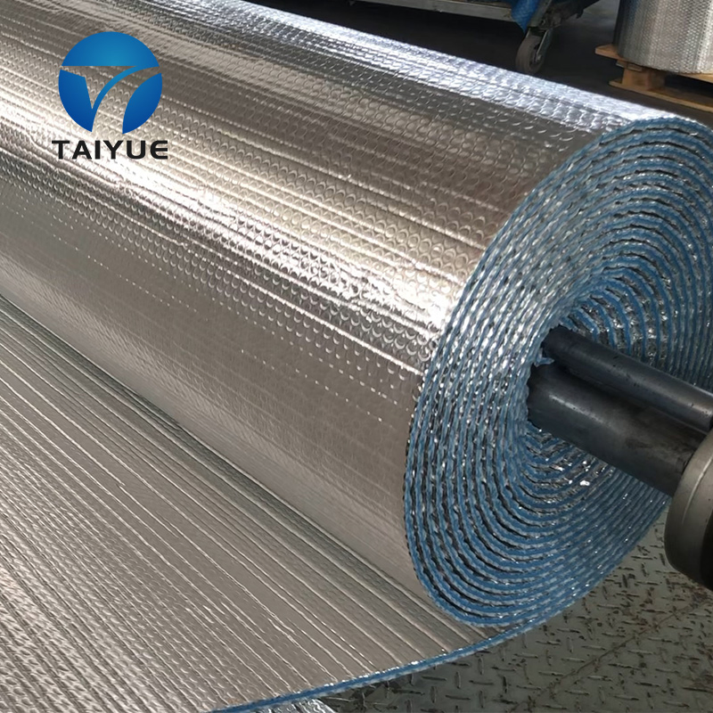 Aluminum Foil Bubble or Woven Polyethylene Bubble Foil Heat Insulation Rolls Material