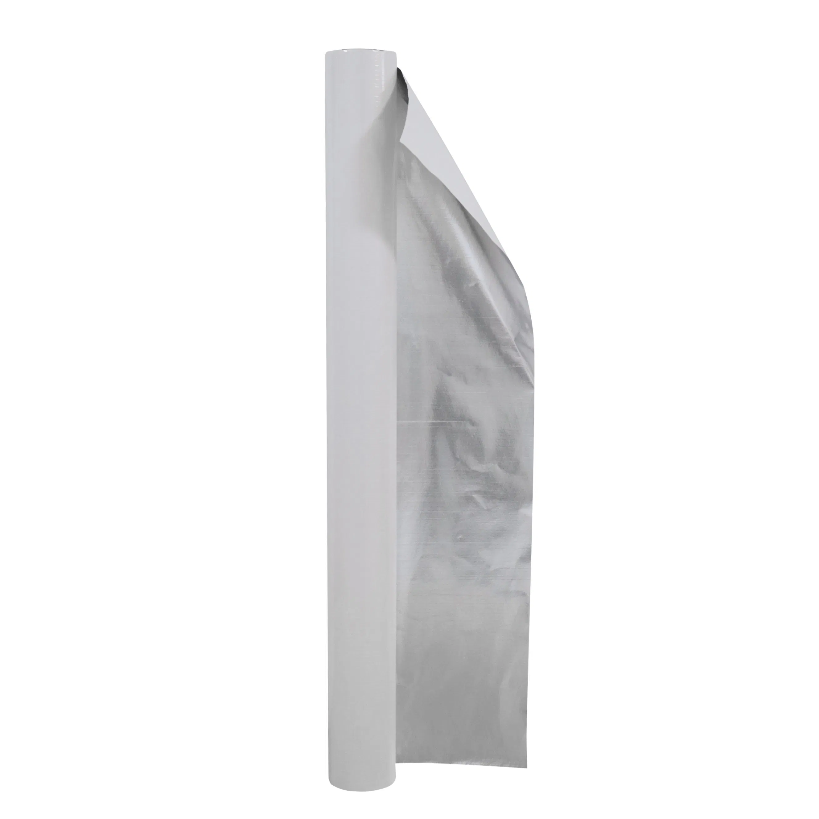 Factory Direct Sales Water Proof White PP+Adhesive Fiberglass Scrim+Metallized Film for Heat Insulation