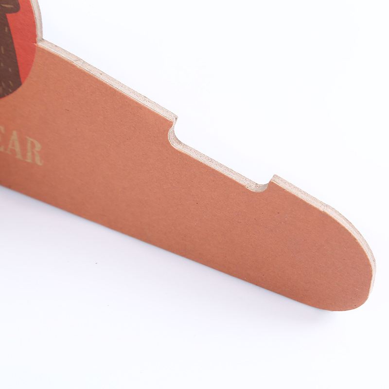 Custom Design Printed Children's Clothes Hangers Eco Recyclable Paper Cardboard Hanger