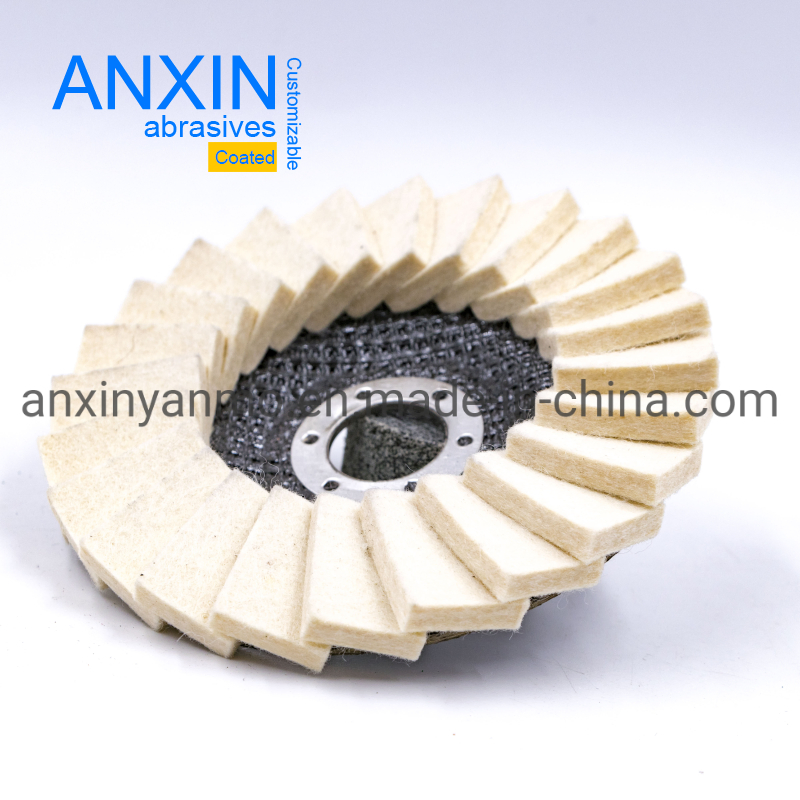 Premium Wool Polishing Discs for Glass and Wood Finishing