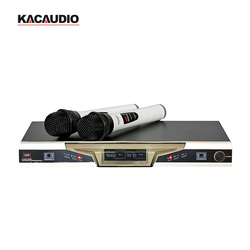 Superior Quality Wireless Karaoke Microphone with Dual Handhelds