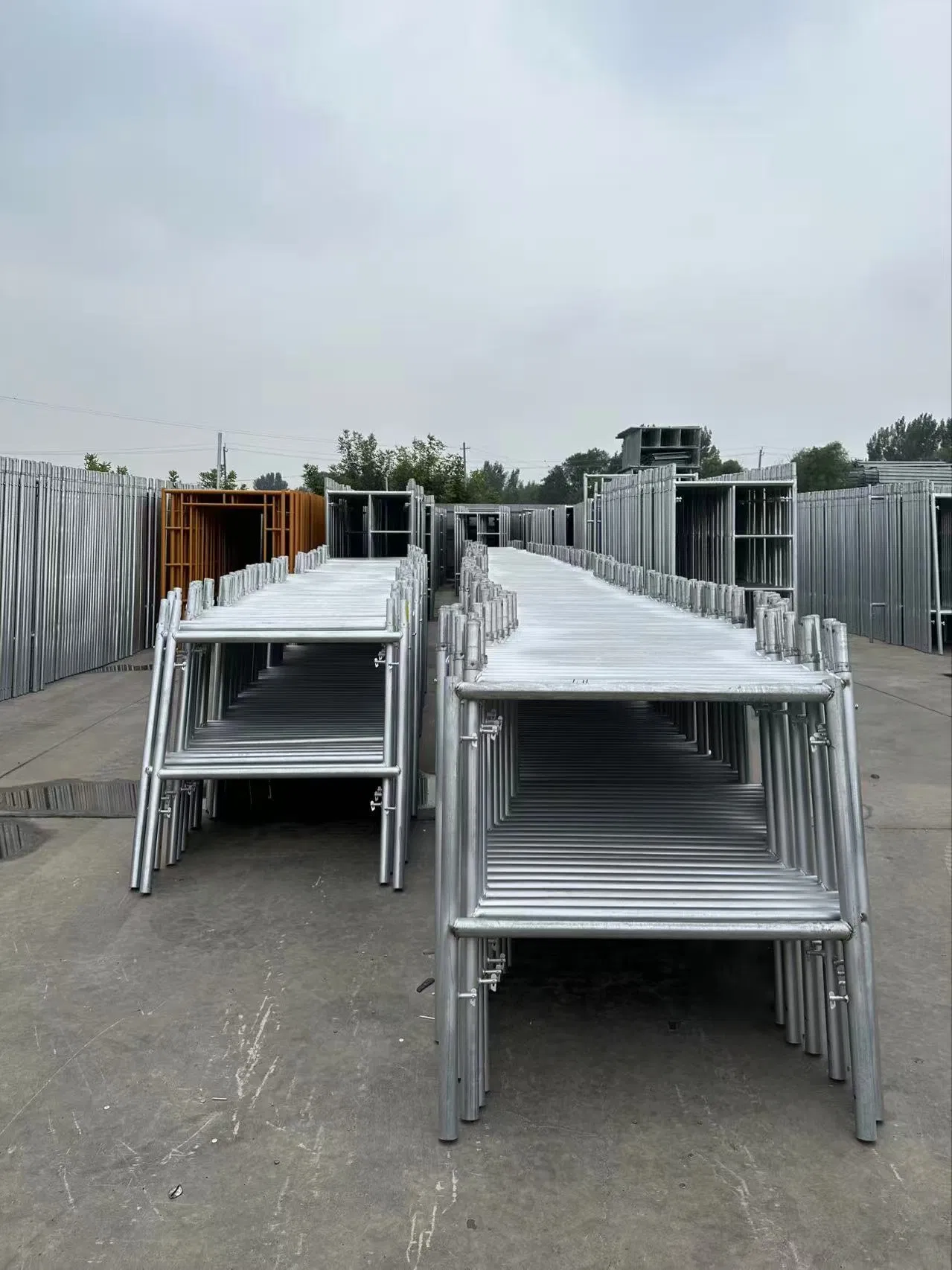 High-Strength Joints OEM ODM Custom Modular Ringlock Scaffolding for High-Rise Buildings