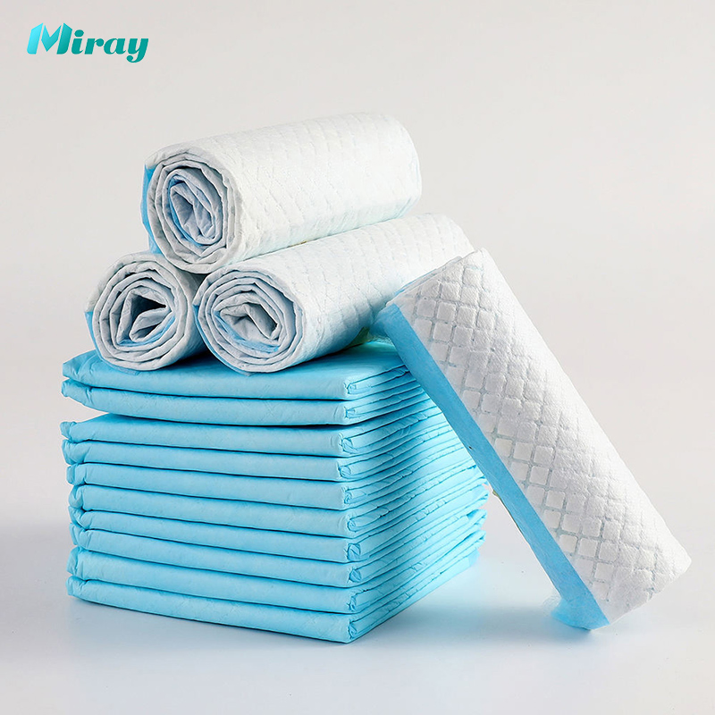 Ultra-Thin Puppy Training Pads with Quick Lock Sap Core and Multi-Layer Liquid Retention