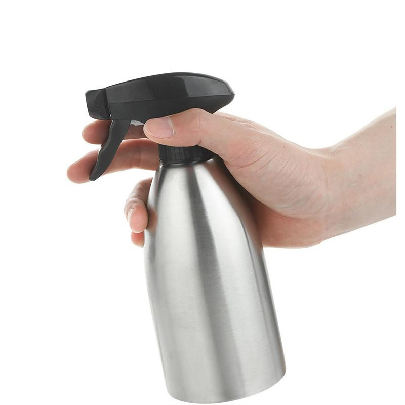 500ml Sauce Vinegar Sprayer Dispenser Stainless Steel Olive Oil Sprayer Bottle