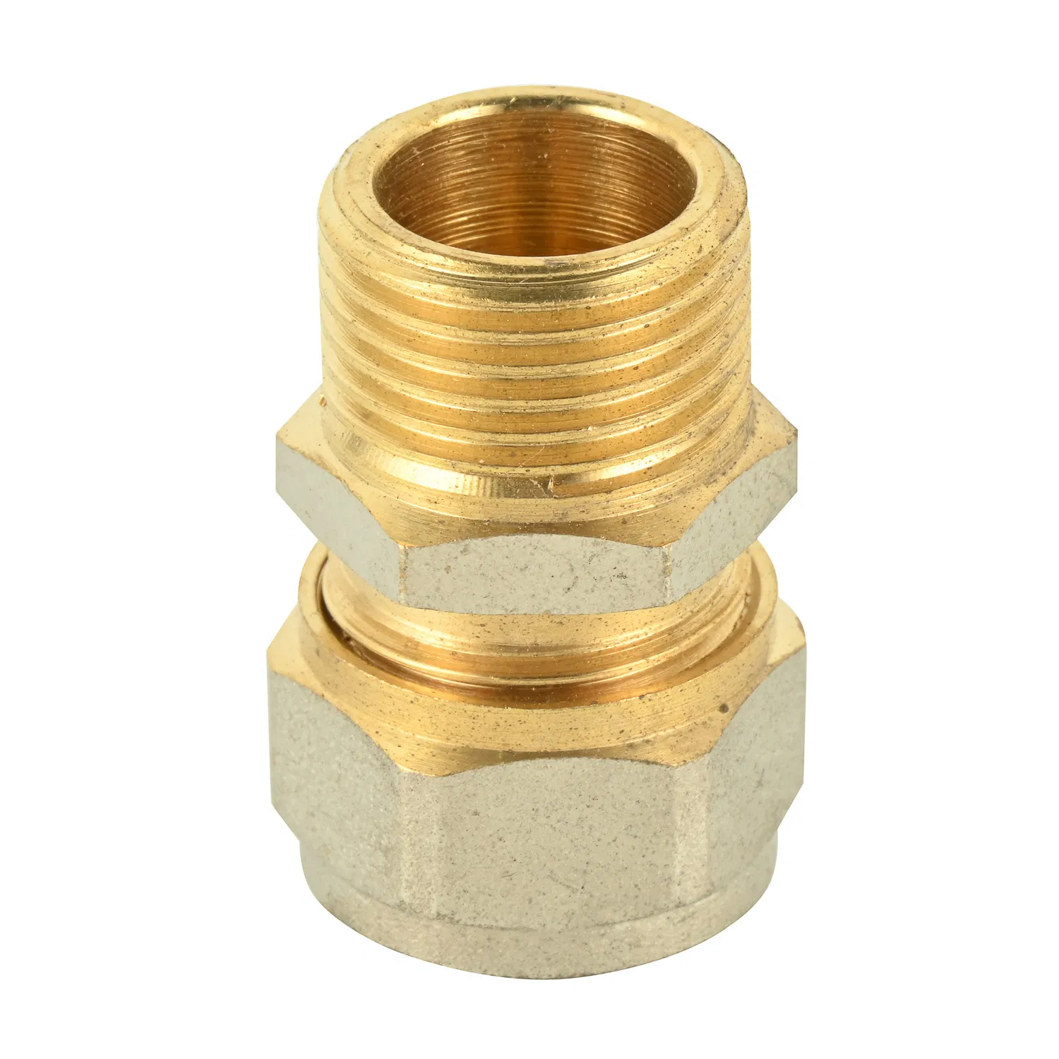 Brass Pex Compression Fitting Socket Coupling 16-32mm