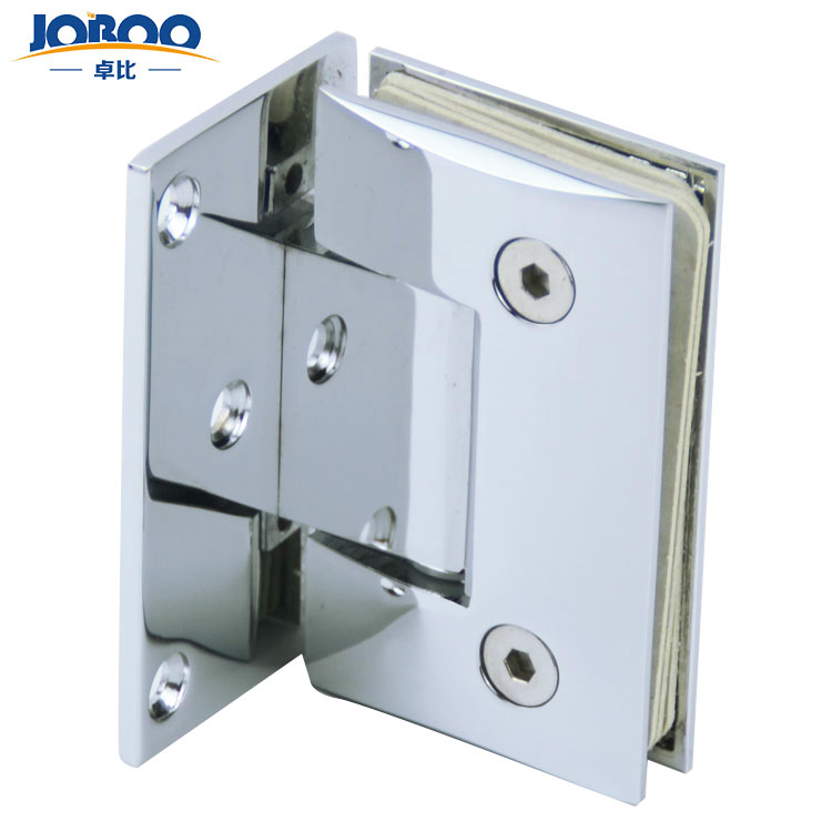 Door Handle with Foot Round Fittings Glass Shower Clamp