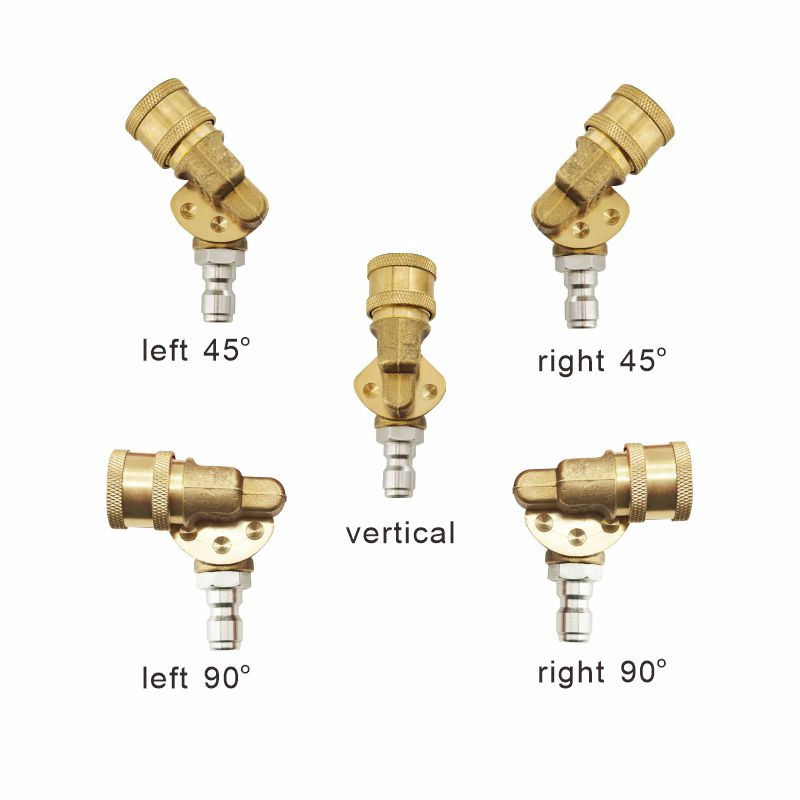 Durable Brass Quick Connectors for 3/4 and 1/2 Inch Garden Hoses
