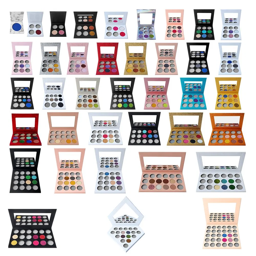 Make Original Brand Vibrant Eyeshadow Palette for Stunning Makeup Looks and Styles