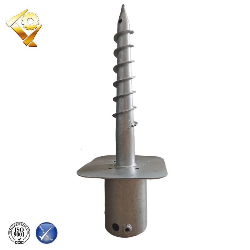 Винтовые анкеры для грунта оцинкованные