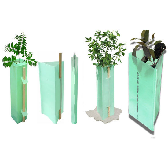 Versatile Plastic Tree Shields for Vine and Sapling Care