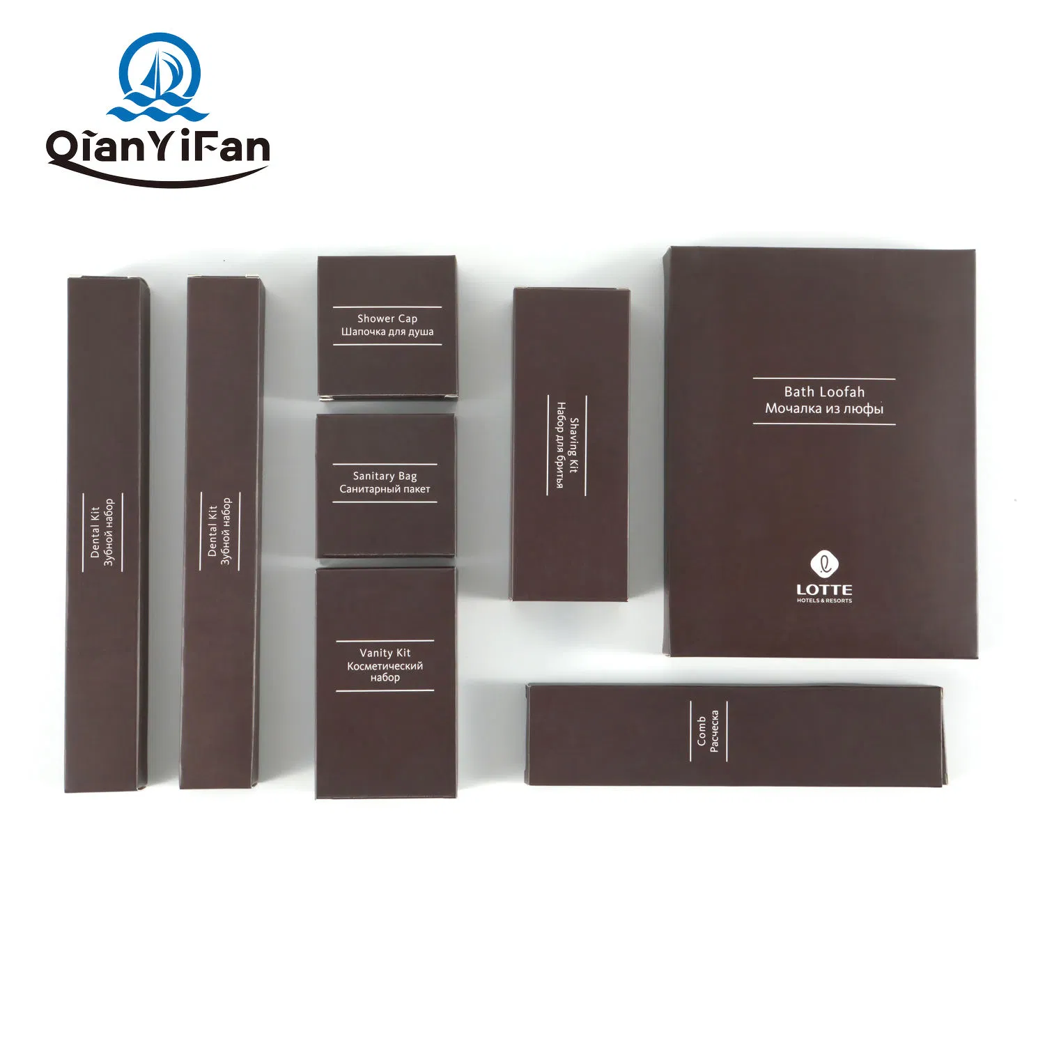 Luxury Hotel Amenities Kit with Disposable Products, High-End Hygiene Set for Guest Rooms, Resorts, and Spas