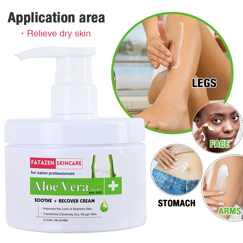Skin Cracking Rescue Lotion Easy to Solve Skin Injuries Aloe Body Cream