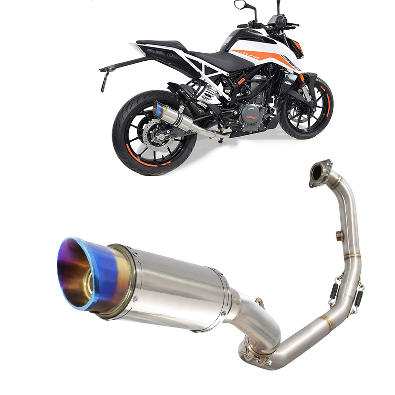 Высокопроизводительный выпускной коллектор для мотоциклов KTM Duke 125/250/390 и RC 250/390