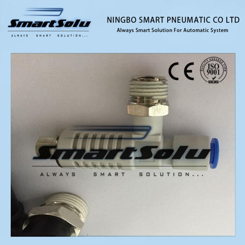 Быстросъемный клапан ASV120F с дросселем выхлопа