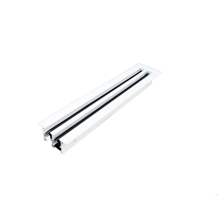 Ceiling Mounted Sprayed Aluminum Linear Slot Diffuser with Adjustable Blades
