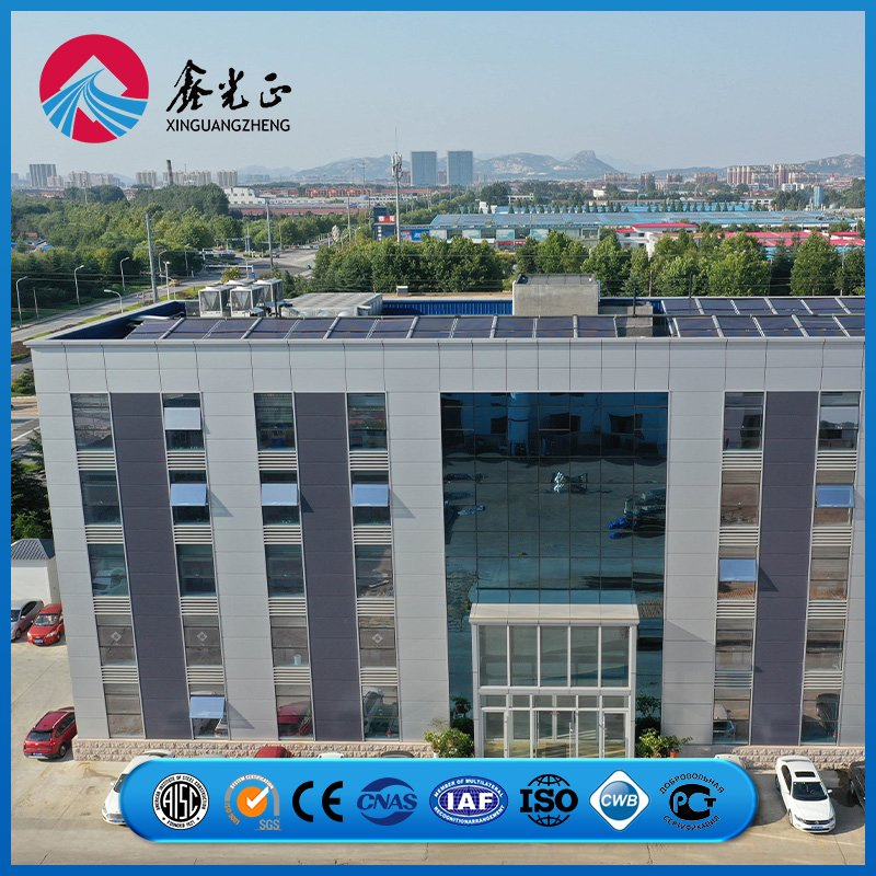 Durable Reinforced Structure Anti Deformation Pipe Hanging Unit Metal Prefab/Prefabricated Steel Structure Multi-Story/High-Rise Office Building