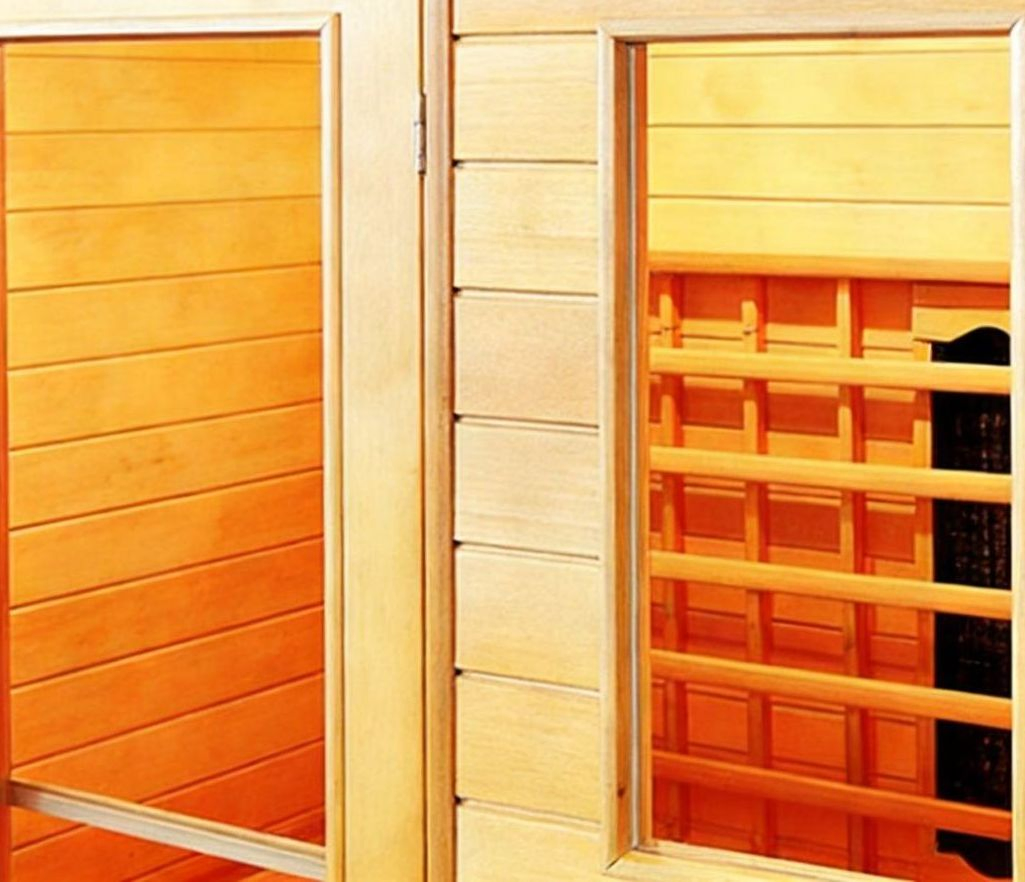 Инфракрасная сауна на 2 персоны из канадского хемлока