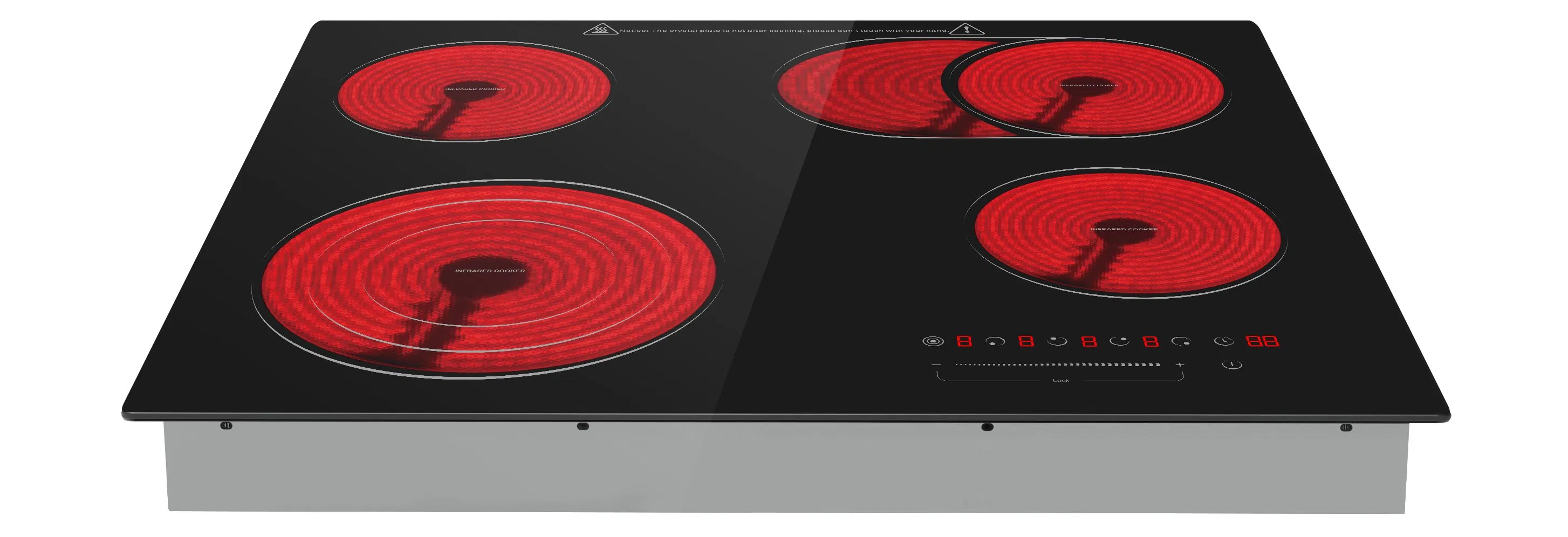 Built-in Ceramic Cooktop Placas De Cocina 4-Burner Anafes Empotrables