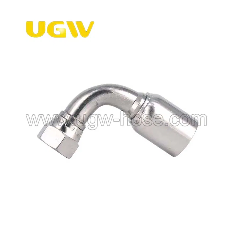 Factory Supplier 90 Degree Elbow Metric 60 Degree Cone Seat Fitting