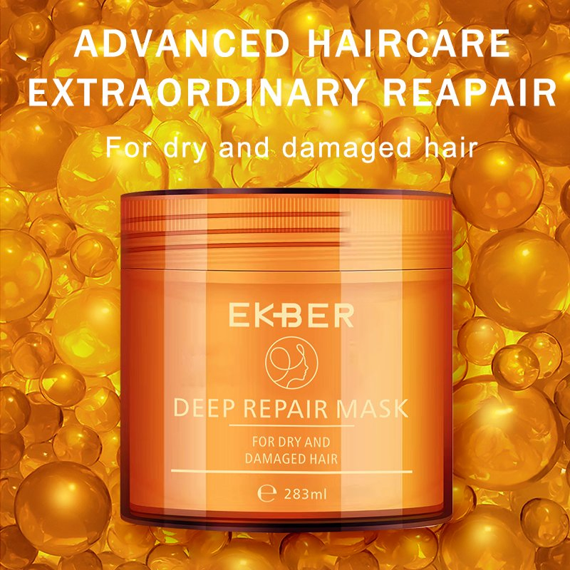Amazon Top Sale Organic Argan Oil Deep Repairing Damaged Hair Vitamin E Keratin Collagen Hair Mask Wholesale